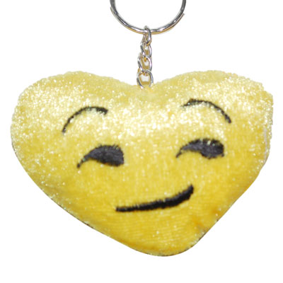 "Smiley Heart Soft Key Chain - 03-030 - Click here to View more details about this Product